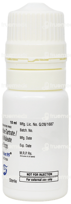 Alfabet Pf Eye Drops 10Ml
