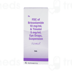 Azarga Eye Drops 5Ml Azarga Eye Drops 5Ml
