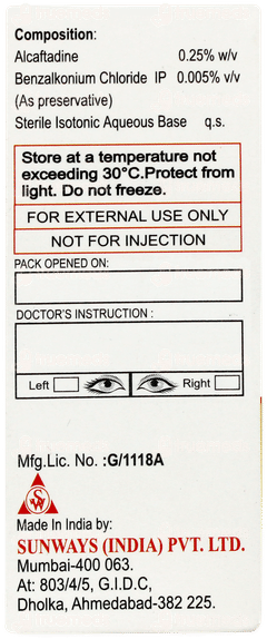 Alcatop Ophthalmic Solution 5ml