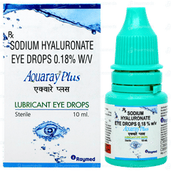 Aquaray Plus Eye Drops 10ml