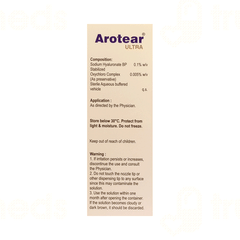 Arotear Ultra 0.1% Eye Drop 10 ML