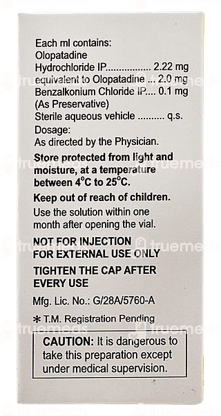 Alerchek Od 0.2% Ophthalmic Solution 3 ML