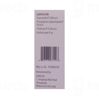 Auromide Plus 5/0.8% Eye Drop 5 ML