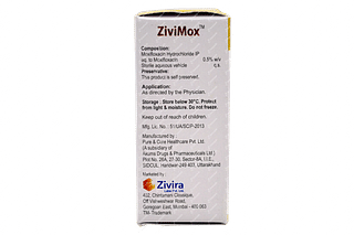 Zivimox 0.5% Eye Drops 5 ML