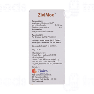 Zivimox Eye Drops 5Ml