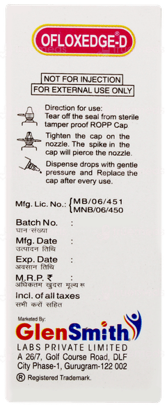 Ofloxedge D Eye Drops 10ml