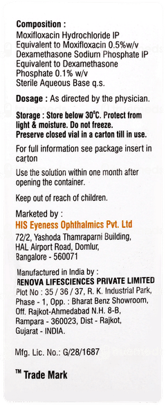 Maxim D Eye Drops 5ml