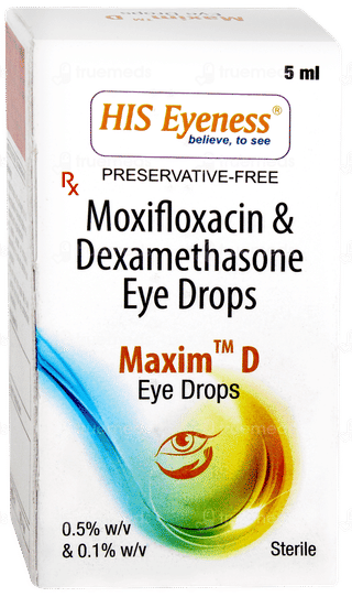 Maxim D Eye Drops 5ml