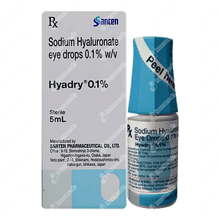 Hyadry 0.1% Eye Drops 5ml