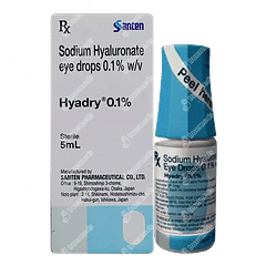 Hyadry 0.1% Eye Drops 5ml