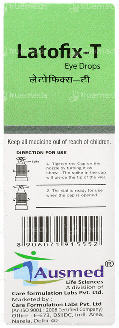 Latofix T Eye Drops 2.5ml