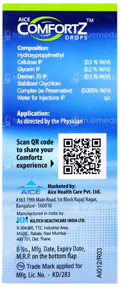 Comfortz Ophthalmic Solution 10ml