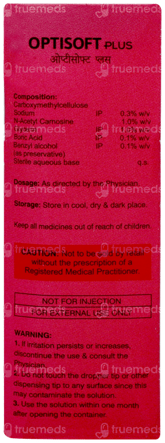 Optisoft Plus Eye Drops 10ml