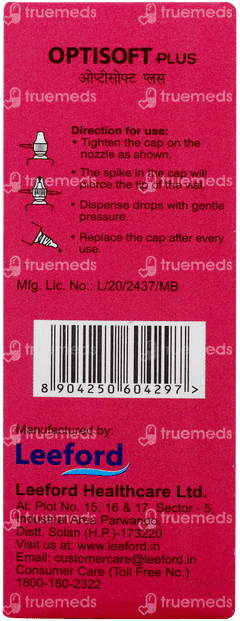 Optisoft Plus Eye Drops 10ml
