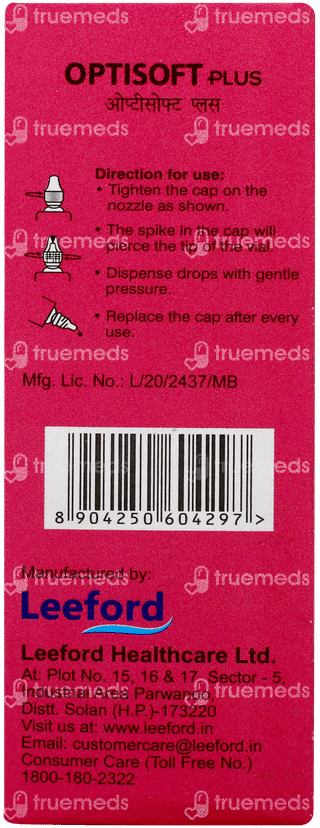 Optisoft Plus Eye Drops 10ml