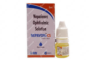 Nepavon Cs Eye Drops 5ml