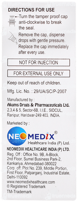 Nepavon Cs Eye Drops 5ml