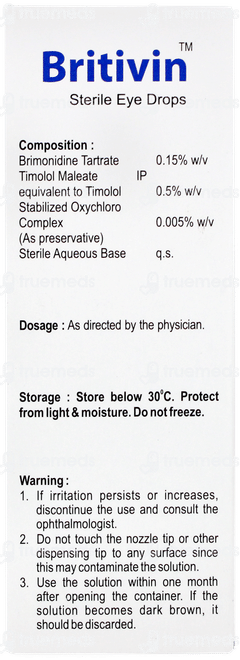 Britivin Eye Drops 5ml