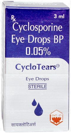 Cyclo Tears Eye Drops 3ml