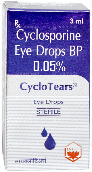 Cyclo Tears Eye Drops 3ml