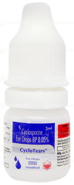 Cyclo Tears Eye Drops 3ml