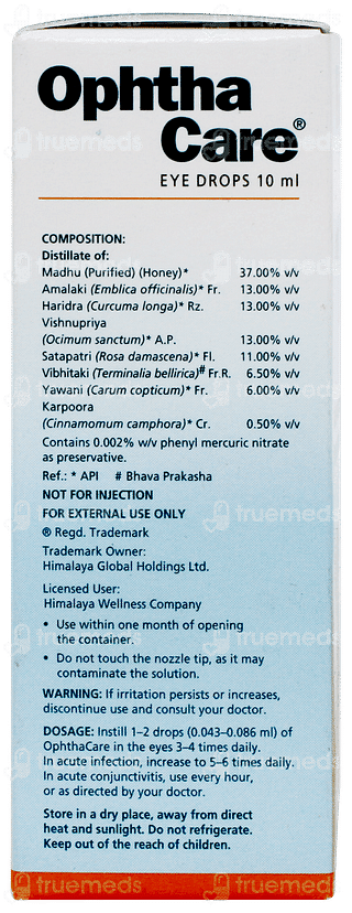 Himalaya Ophthacare Eye Drops 10ml