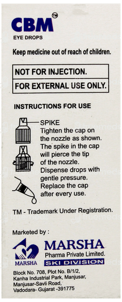 Cbm 0.5% Eye Drops 10Ml
