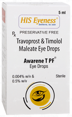 Awarene T Pf Eye Drops 5ml Awarene T Pf Eye Drops 5ml