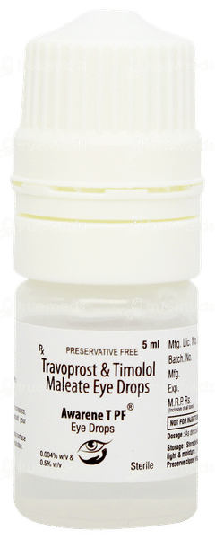 Awarene T Pf Eye Drops 5ml Awarene T Pf Eye Drops 5ml