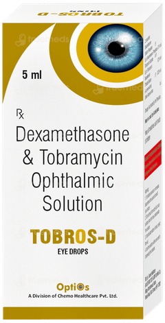 Tobros D 0.3/0.1 % Eye Drop 5 ML