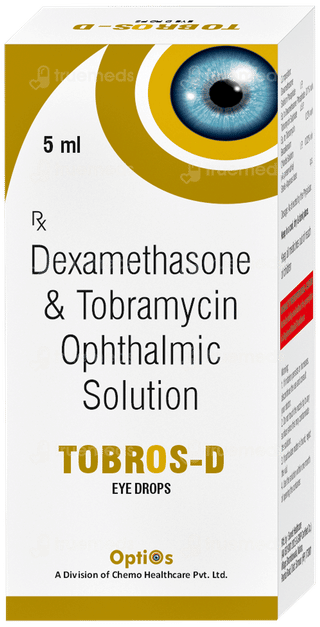 Tobros D 0.3/0.1 % Eye Drop 5 ML