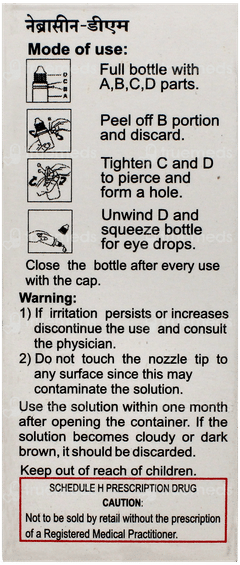 Nebracin Dm Eye Drops 10ml