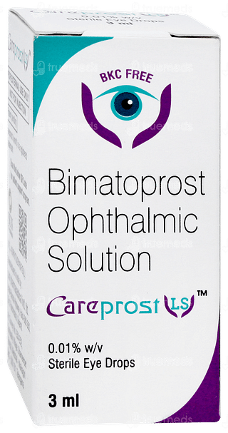 Careprost Ls Bkc Free Eye Drops 3ml