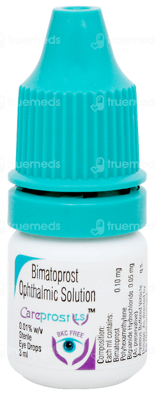 Careprost Ls Bkc Free Eye Drops 3ml