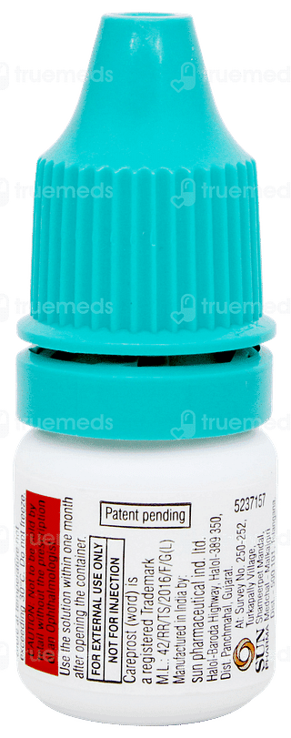 Careprost Ls Bkc Free Eye Drops 3ml