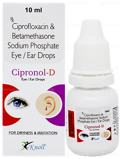 Cipronol D 0.1/0.03 % Eye Drop 10 ML