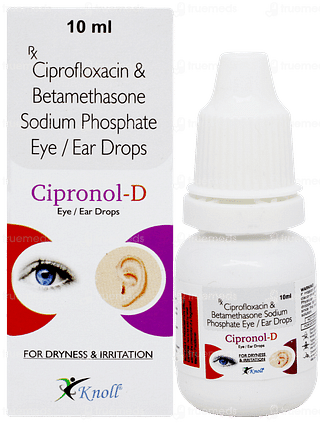 Cipronol D 0.1/0.03 % Eye Drop 10 ML