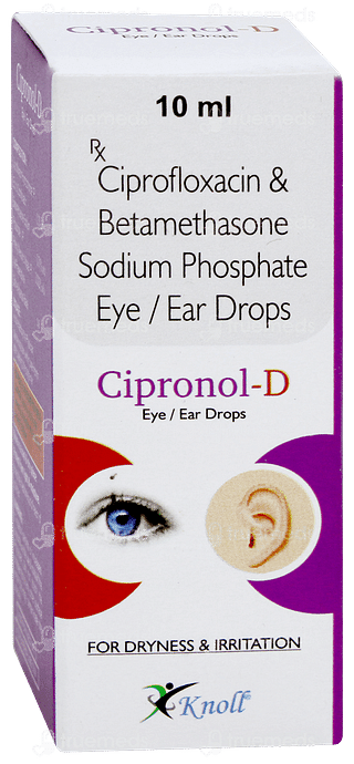 Cipronol D 0.1/0.03 % Eye Drop 10 ML