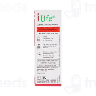 Ilife 0.5% Eye Drops 10ml