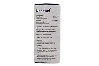 Nepawel 0.1 % Eye Drop 5 ML