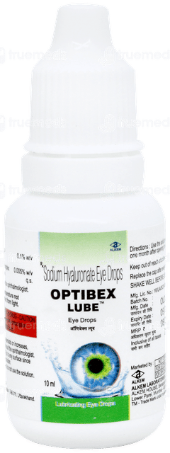 Optibex Lube Eye Drops 10ml Optibex Lube Eye Drops 10ml