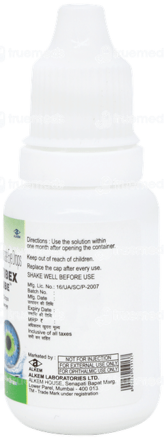 Optibex Lube Eye Drops 10ml Optibex Lube Eye Drops 10ml