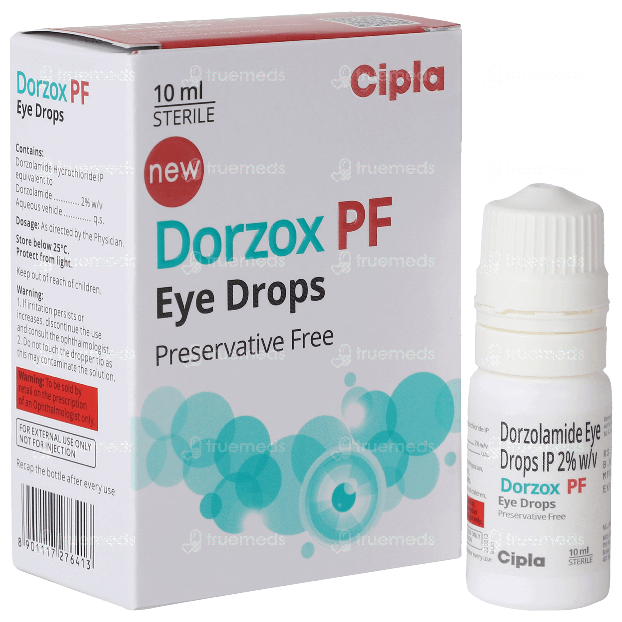 Dorzox Pf 2 % Eye Drop 10 ML | Order Dorzox Pf 2 % Eye Drop 10 ML