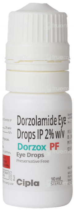 Dorzox Pf Eye Drops 10ml Dorzox Pf Eye Drops 10ml