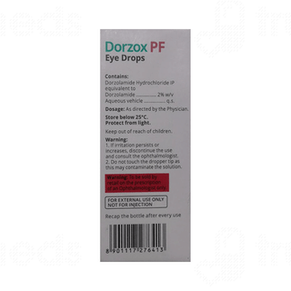 Dorzox Pf Eye Drops 10ml