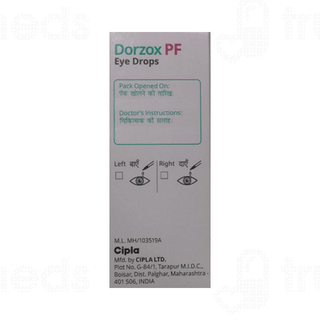 Dorzox Pf Eye Drops 10ml