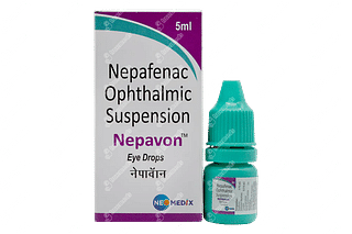 Nepavon 0.1 % Eye Drop 5 ML