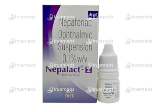 Nepalact Z 0.1% Ophthalmic Suspension 5 ML