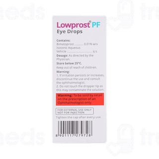 Lowprost Pf Eye Drops 5ml