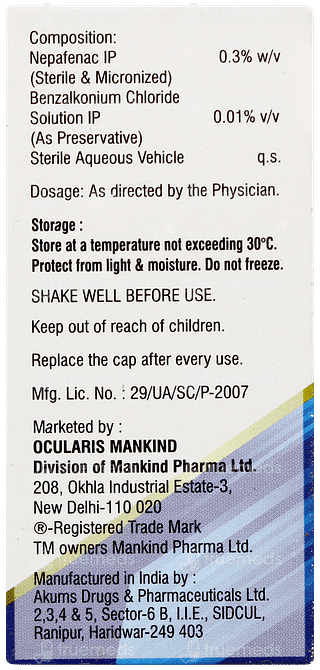 Nepastar Od Eye Drops 3ml